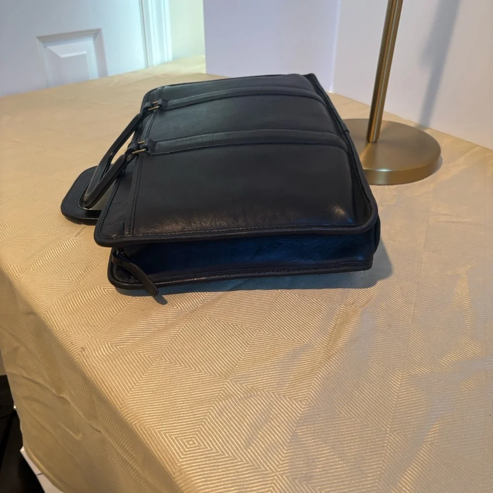 Vintage Coach Bonnie Cashin Slim Unisex Briefcase/Laptop Bag - Picture 5 of 13